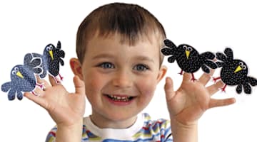 Make A Flock Of Fingers (RSPB)